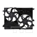 TYC 621910 Dual Radiator and Condenser Fan Assembly