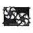 TYC 621910 Dual Radiator and Condenser Fan Assembly