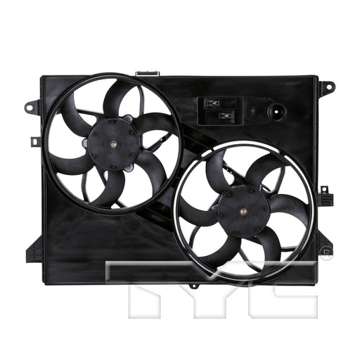TYC 621910 Dual Radiator and Condenser Fan Assembly
