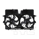 TYC 621920 Dual Radiator and Condenser Fan Assembly