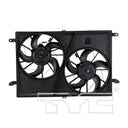 TYC 621930 Dual Radiator and Condenser Fan Assembly