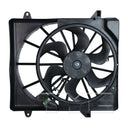 TYC 621940 Dual Radiator and Condenser Fan Assembly