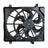 TYC 621940 Dual Radiator and Condenser Fan Assembly