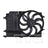 TYC 621980 Dual Radiator and Condenser Fan Assembly