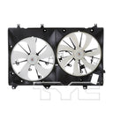TYC 622010 Dual Radiator and Condenser Fan Assembly