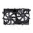 TYC 622030 Dual Radiator and Condenser Fan Assembly