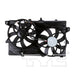 TYC 622040 Dual Radiator and Condenser Fan Assembly