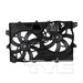 TYC 622040 Dual Radiator and Condenser Fan Assembly