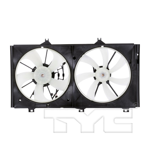 TYC 622050 Dual Radiator and Condenser Fan Assembly