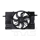 TYC 622090 Dual Radiator and Condenser Fan Assembly