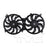TYC 622110 Dual Radiator and Condenser Fan Assembly