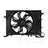TYC 622140 Dual Radiator and Condenser Fan Assembly