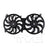 TYC 622150 Dual Radiator and Condenser Fan Assembly