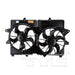 TYC 622180 Dual Radiator and Condenser Fan Assembly