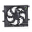 TYC 622240 Dual Radiator and Condenser Fan Assembly