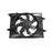 TYC 622250 Dual Radiator and Condenser Fan Assembly