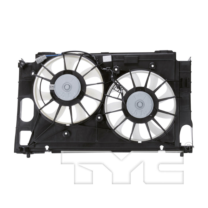 TYC 622310 Dual Radiator and Condenser Fan Assembly