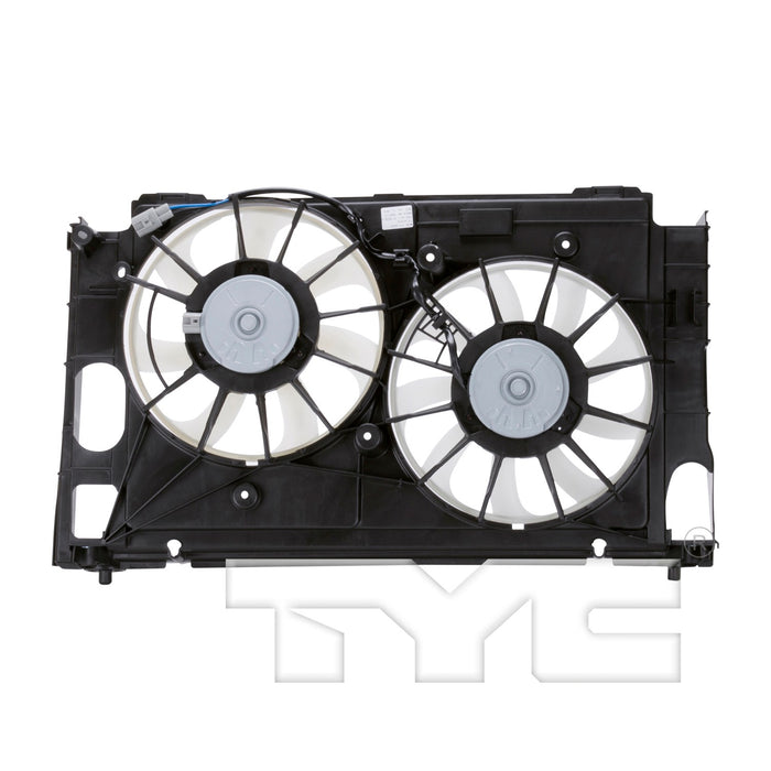 TYC 622310 Dual Radiator and Condenser Fan Assembly