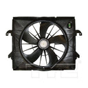 TYC 622320 Dual Radiator and Condenser Fan Assembly