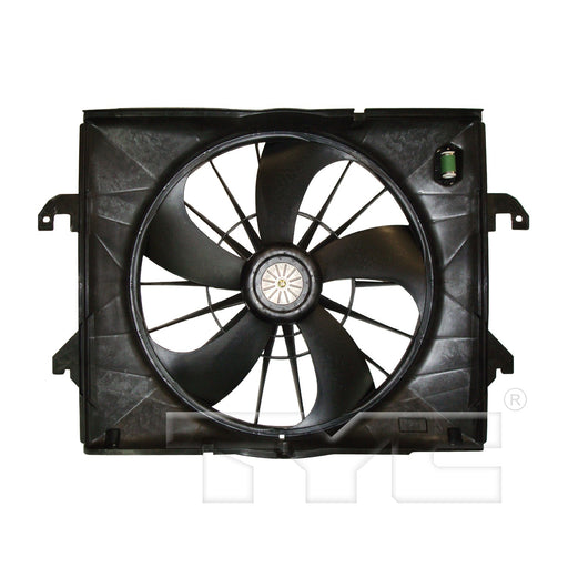 TYC 622320 Dual Radiator and Condenser Fan Assembly