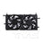 TYC 622340 Dual Radiator and Condenser Fan Assembly