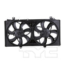 TYC 622350 Dual Radiator and Condenser Fan Assembly