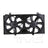 TYC 622350 Dual Radiator and Condenser Fan Assembly