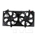 TYC 622350 Dual Radiator and Condenser Fan Assembly