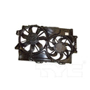 TYC 622380 Dual Radiator and Condenser Fan Assembly