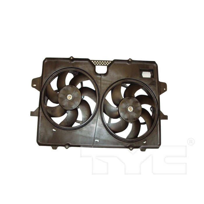 TYC 622410 Dual Radiator and Condenser Fan Assembly