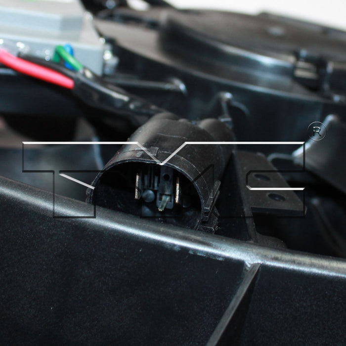TYC 622430 Dual Radiator and Condenser Fan Assembly