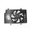TYC 622500 Dual Radiator and Condenser Fan Assembly