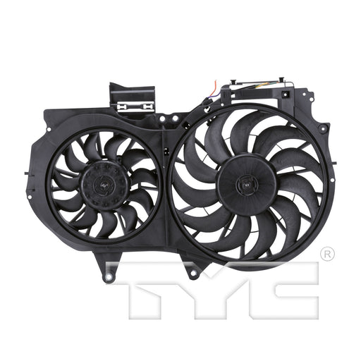TYC 622540 Dual Radiator and Condenser Fan Assembly