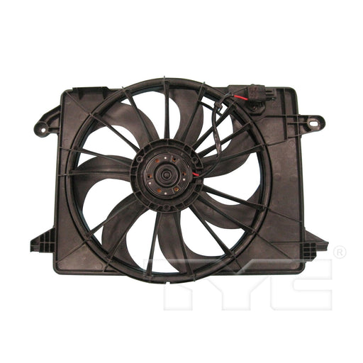 TYC 622550 Dual Radiator and Condenser Fan Assembly