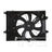 TYC 622600 Dual Radiator and Condenser Fan Assembly