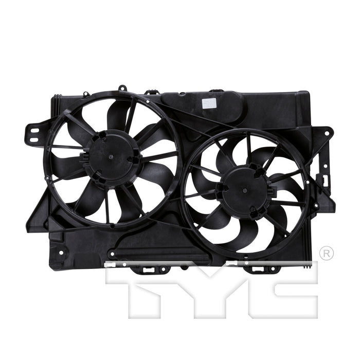 TYC 622610 Dual Radiator and Condenser Fan Assembly