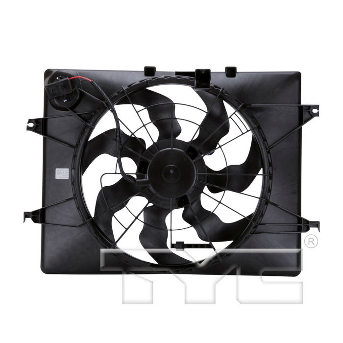 TYC 622630 Dual Radiator and Condenser Fan Assembly