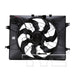 TYC 622630 Dual Radiator and Condenser Fan Assembly