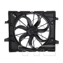 TYC 622660 Dual Radiator and Condenser Fan Assembly