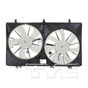 TYC 622680 Dual Radiator and Condenser Fan Assembly