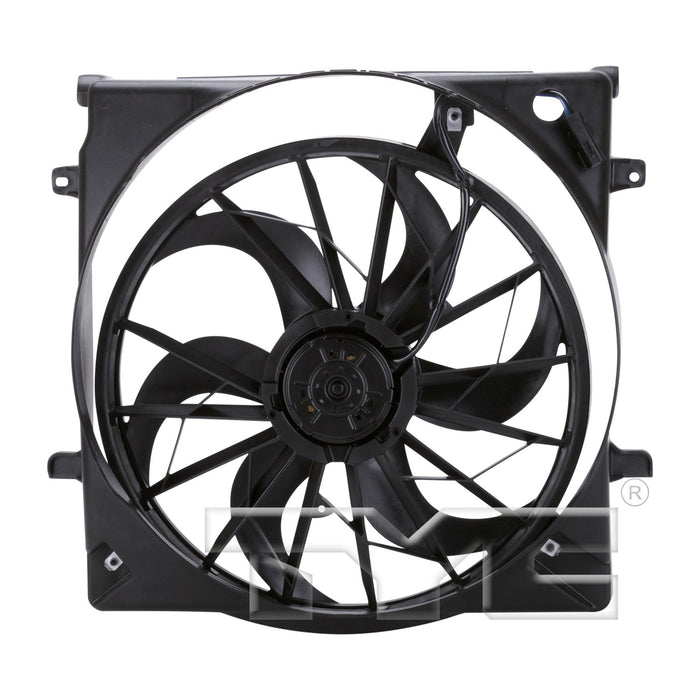 TYC 622690 Dual Radiator and Condenser Fan Assembly