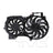 TYC 622710 Dual Radiator and Condenser Fan Assembly