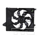 TYC 622730 Dual Radiator and Condenser Fan Assembly