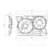 TYC 622780 Dual Radiator and Condenser Fan Assembly