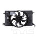 TYC 622800 Dual Radiator and Condenser Fan Assembly