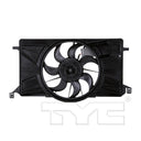TYC 622800 Dual Radiator and Condenser Fan Assembly