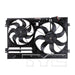 TYC 622820 Dual Radiator and Condenser Fan Assembly