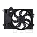 TYC 622840 Dual Radiator and Condenser Fan Assembly