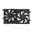 TYC 622850 Dual Radiator and Condenser Fan Assembly