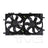 TYC 622860 Dual Radiator and Condenser Fan Assembly